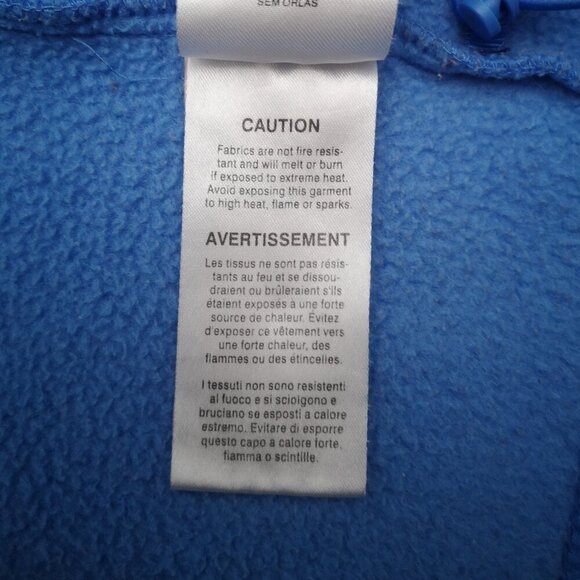 Columbia Ladies Size Medium Light Blue Full Zip Tapered Fleece Jacket - Picture 6 of 16